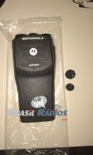 Caixa (Case) do Rádio Motorola EP450 com Knobs liga desliga/volume e canais.